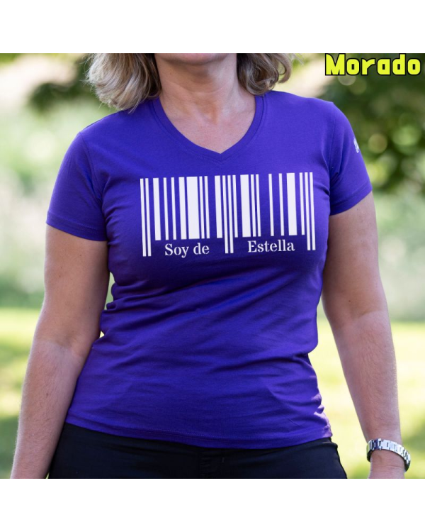 Camiseta Mujer Soy De Estella - manga corta