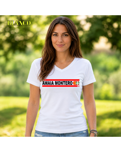 Amaia Askatuta - Camiseta Mujer Manga Corta