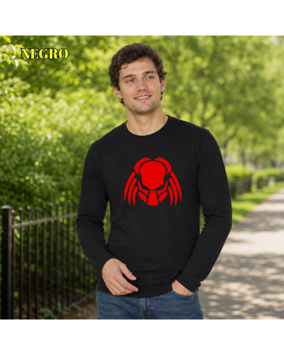 Camiseta Hombre Manga Larga - Depredador
