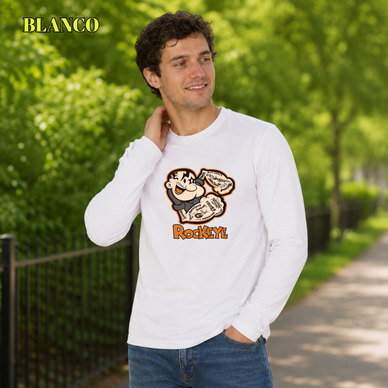 Camiseta Hombre Manga Larga - Rockeye