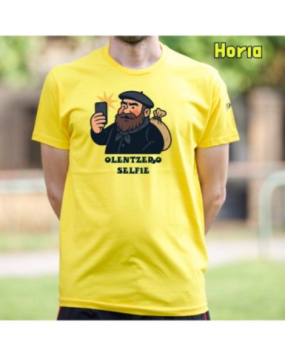 GizonKamiseta-Olentzero Selfie Horia
