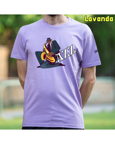 Camiseta hombre JAZZ - manga corta