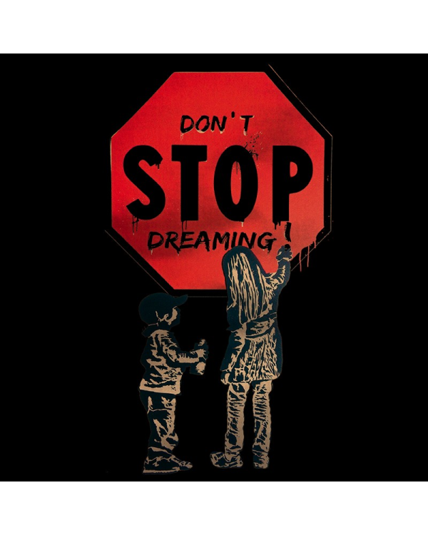 Sudadera Capucha Mujer - Sudadera mujer con capucha Dont Stop Dreaming Â– La Kamiseta K Buskas