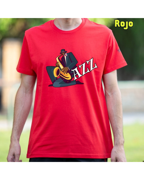 Camiseta hombre JAZZ - manga corta