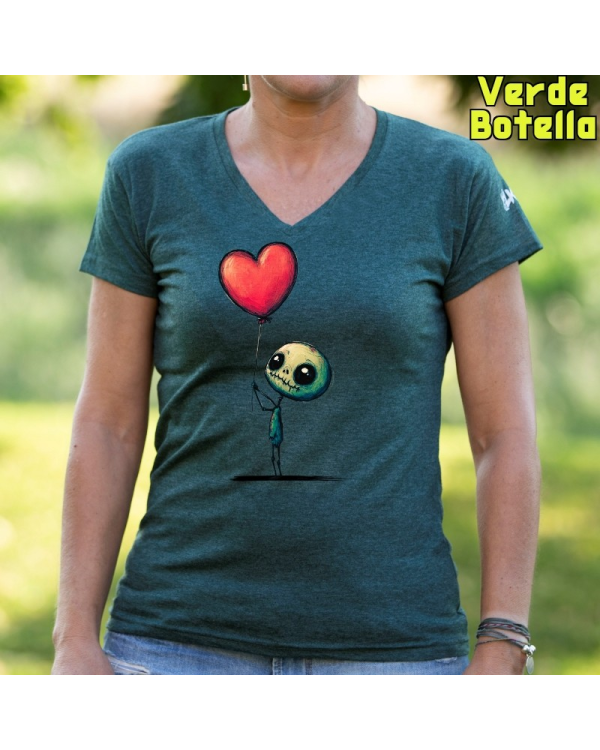 Camiseta Mujer Ilusion - manga corta
