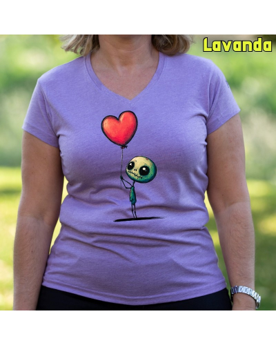 Camiseta Mujer Ilusion - manga corta