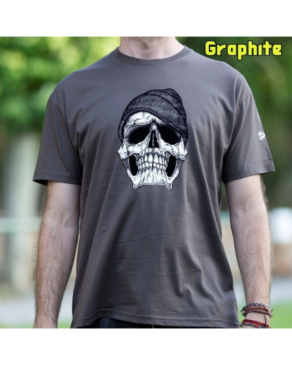 Camiseta Hombre Manga Corta - SKULL CAP