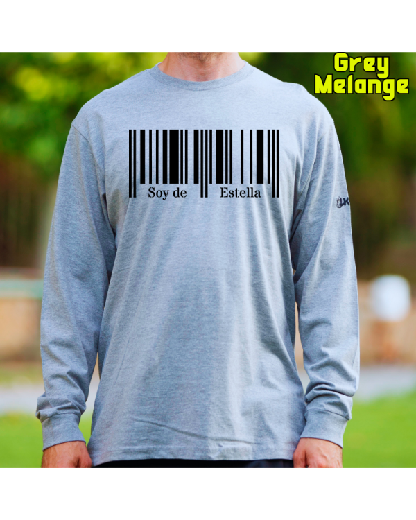 Camiseta Hombre Manga Larga - Soy De Estella
