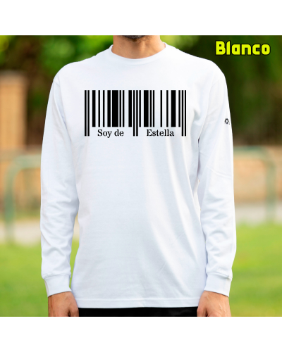 Camiseta Hombre Manga Larga - Soy De Estella