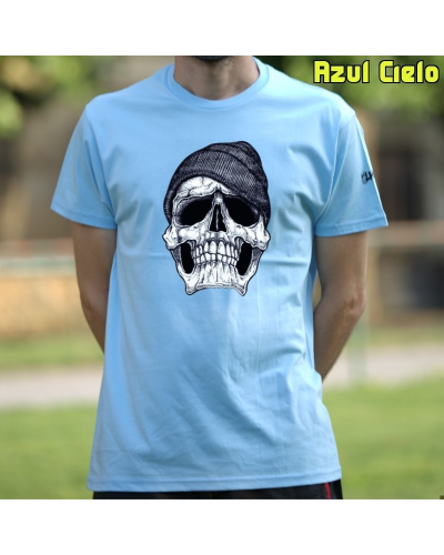 Camiseta hombre SKULL CAP - manga corta
