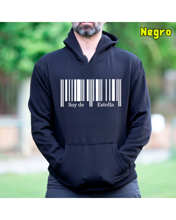 Sudadera Hombre con Capucha - Soy De Estella