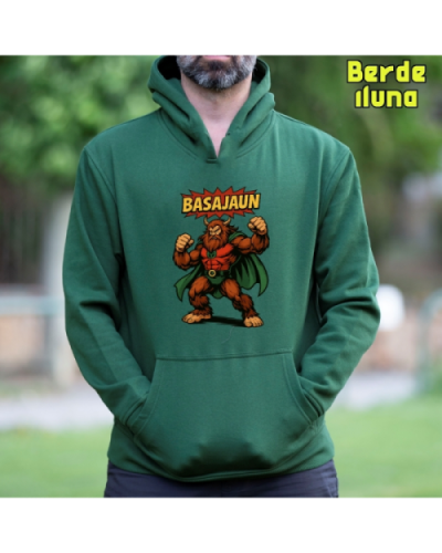 GizonTxanodunJertsea-Basajaun Comic BerdeIluna