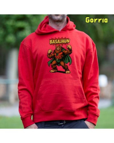 GizonTxanodunJertsea-Basajaun Comic Gorria