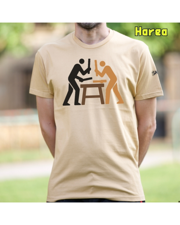 GizonKamiseta-Txalaparta Harea