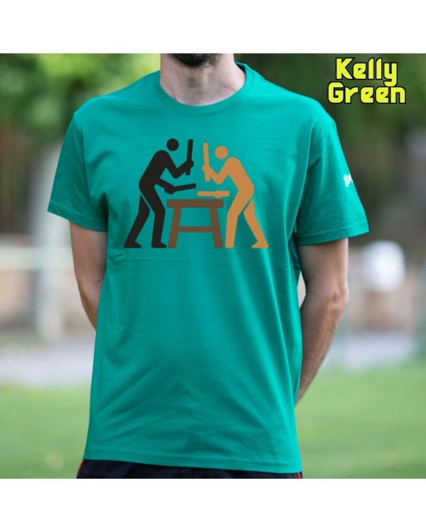 GizonKamiseta-Txalaparta KellyGreen