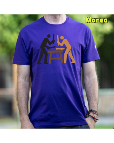 GizonKamiseta-Txalaparta Morea