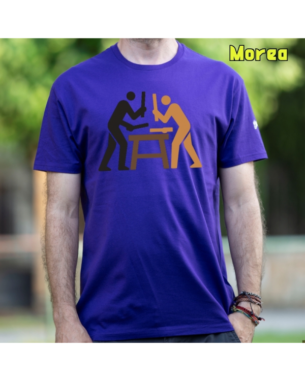 GizonKamiseta-Txalaparta Morea