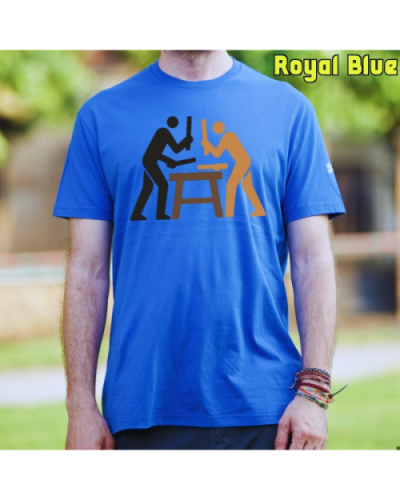 GizonKamiseta-Txalaparta RoyalBlue