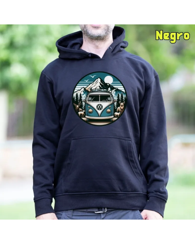 Sudadera hombre con capucha - Nature Connection
