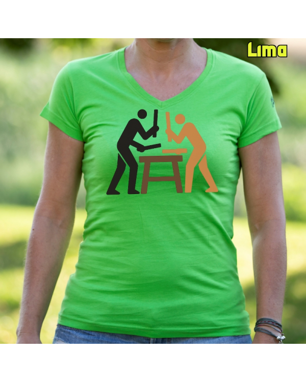 Emakume Kamiseta-Txalaparta Lima