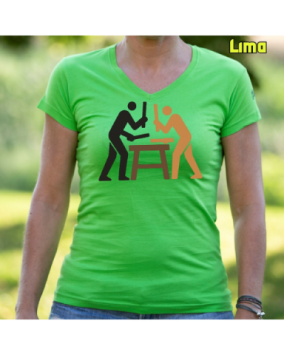 Emakume Kamiseta-Txalaparta Lima