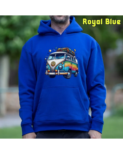 Sudadera hombre con capucha Love Van  La Kamiseta K Buskas