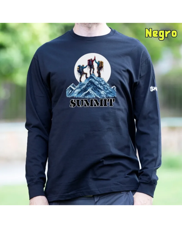 Camiseta Hombre Summit - manga larga