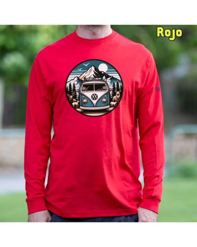Camiseta Hombre Manga Larga - Nature Connection