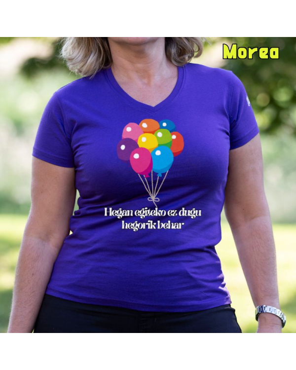 Emakumeen Kamiseta - Hegan Egin