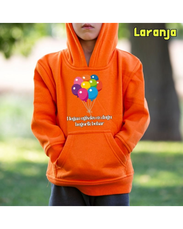 Haurren jertsea kaputxarekin - Hegan Egin