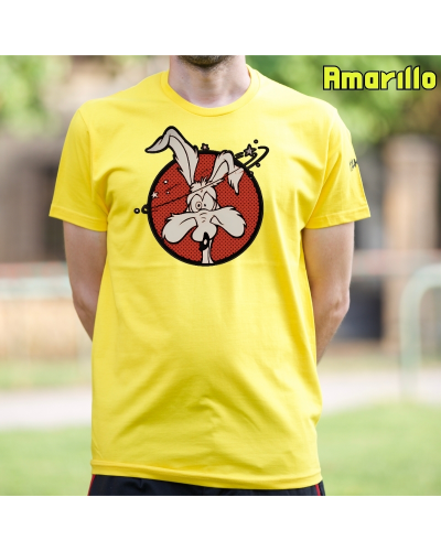 Camiseta Hombre Manga Corta-Koyote Graphite