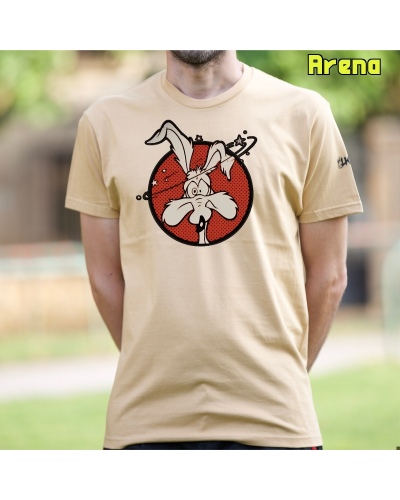 Camiseta Hombre Manga Corta-Koyote Graphite