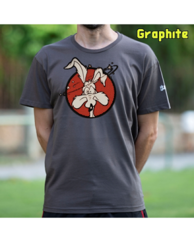 Camiseta Hombre Manga Corta-Koyote Graphite