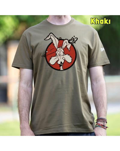 Camiseta Hombre Manga Corta-Koyote Graphite