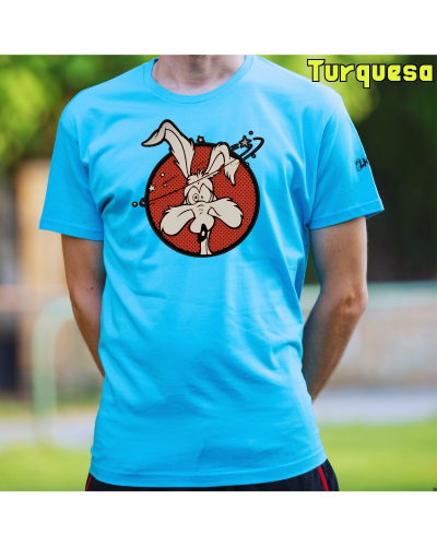 Camiseta Hombre Manga Corta-Koyote Graphite