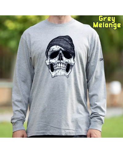 Camiseta Hombre Skull Cap - manga larga