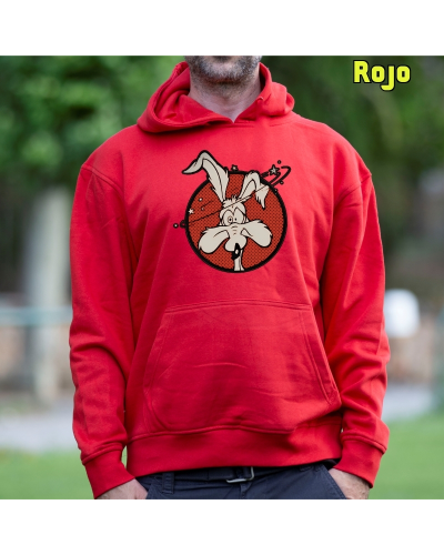 Sudadera Hombre Capucha-Koyote Graphite