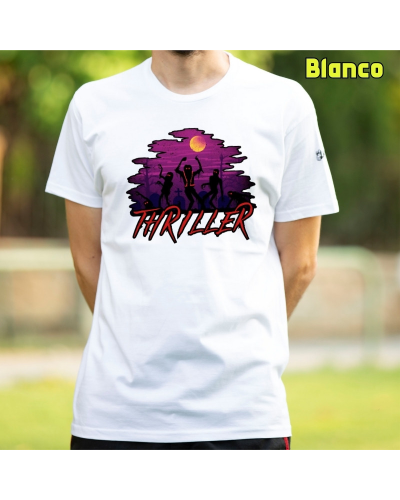 Camiseta hombre THRILLER - manga corta