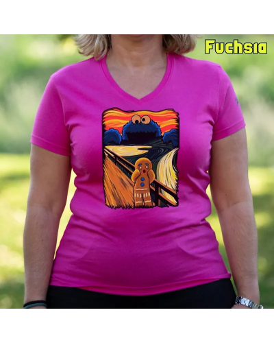 Camiseta Mujer Coco Grito - manga corta