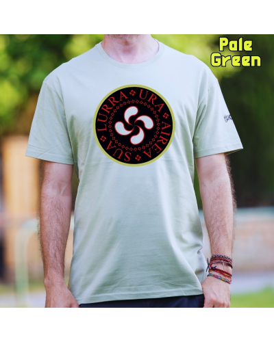 GizonKamiseta-Airea-Ura-Sua-Lurra Mahatsa