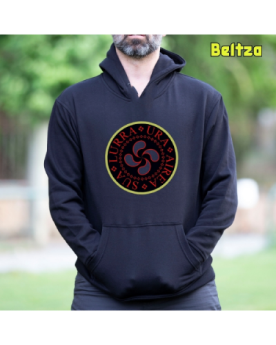 GizonTxanodunJertsea-Airea-Ura-Sua-Lurra Beltza