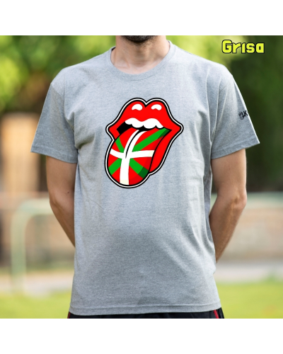 Gizonezkoen Kamiseta-RollingKurriña