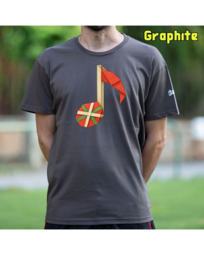 GizonKamiseta-Ikurriñaren doinuan Graphite