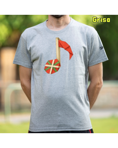 GizonKamiseta-Ikurriñaren doinuan BerdeIluna