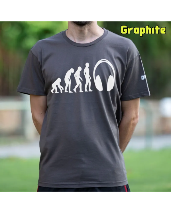 Camiseta hombre EVOLUTION DJ - manga corta