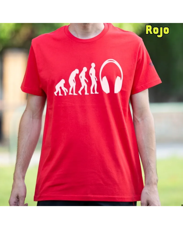 Camiseta hombre EVOLUTION DJ - manga corta