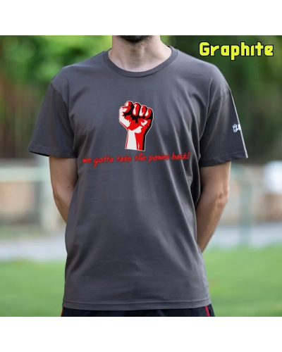 Camiseta Hombre Manga Corta - TAKE THE POWER BACK