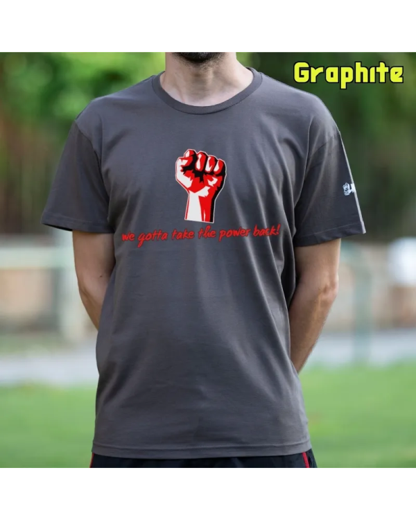 Camiseta Hombre Manga Corta - TAKE THE POWER BACK