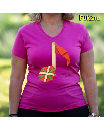 Emakumeen Kamiseta  - Ikurriñaren Doinuan