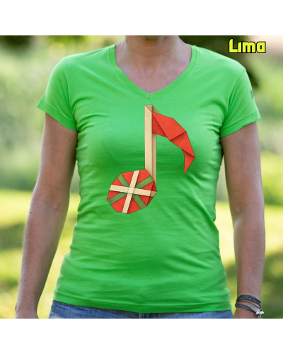 Emakumeen Kamiseta  - Ikurriñaren Doinuan